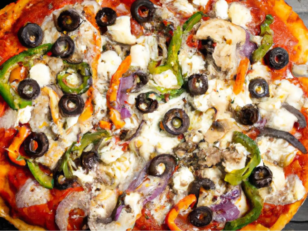 X-Large Guinevere's Garden Delight Pizza (Vegetarian)