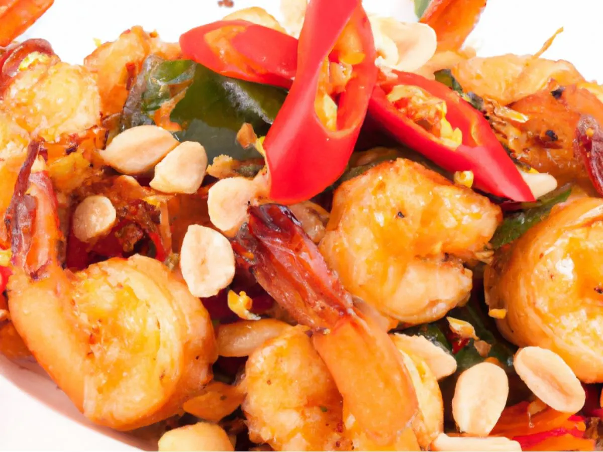 Kung Pao Prawns Kung Pao Prawns