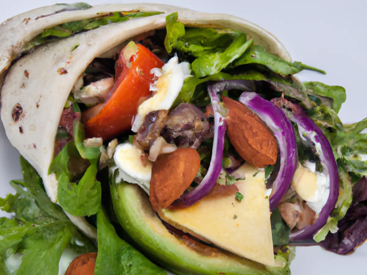 Portobello Gardern Cobb Wrap Portobello Gardern Cobb Wrap