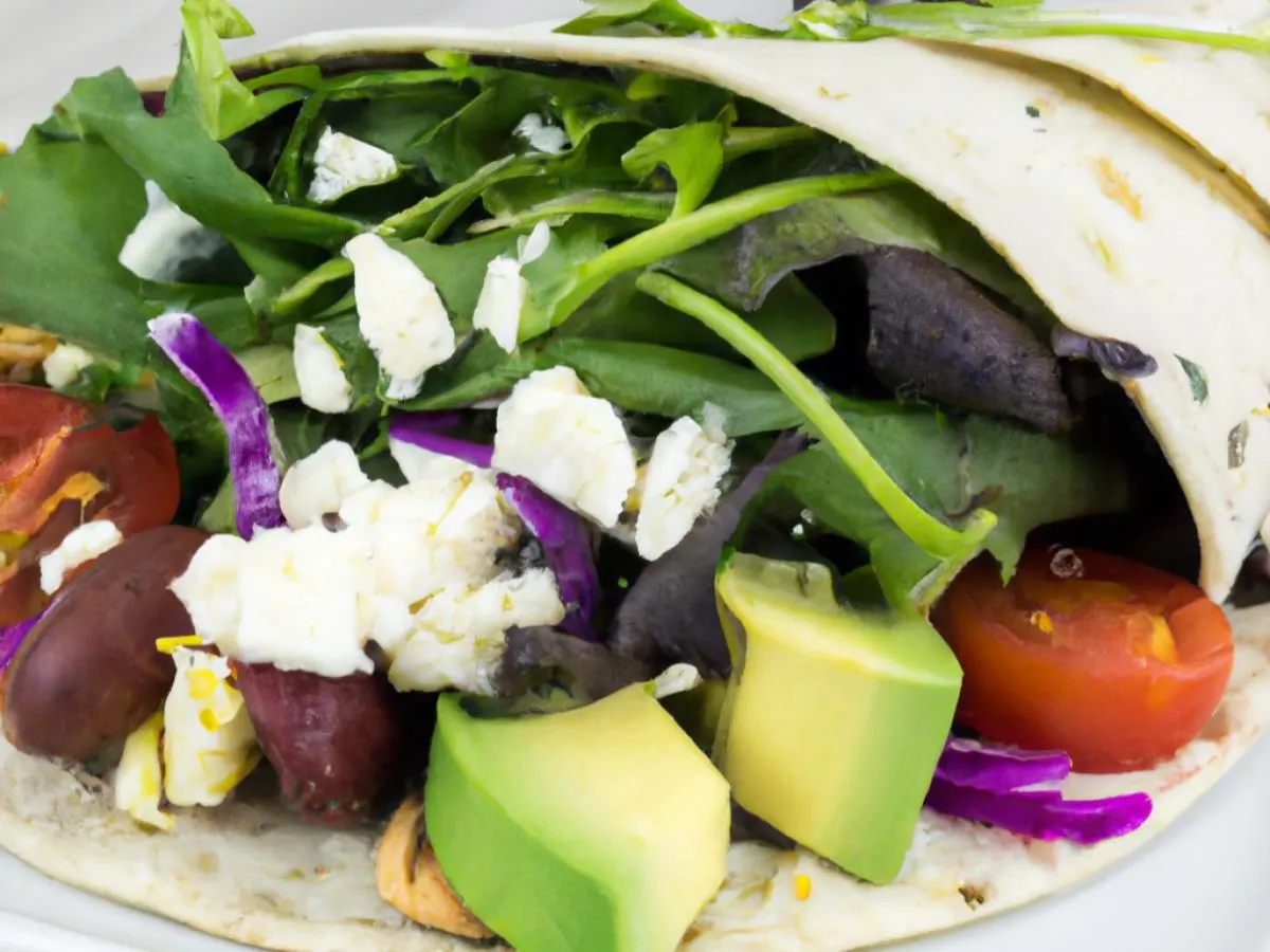 Gluten Free Garden Cobb Salad Wrap Gluten Free Garden Cobb Salad Wrap