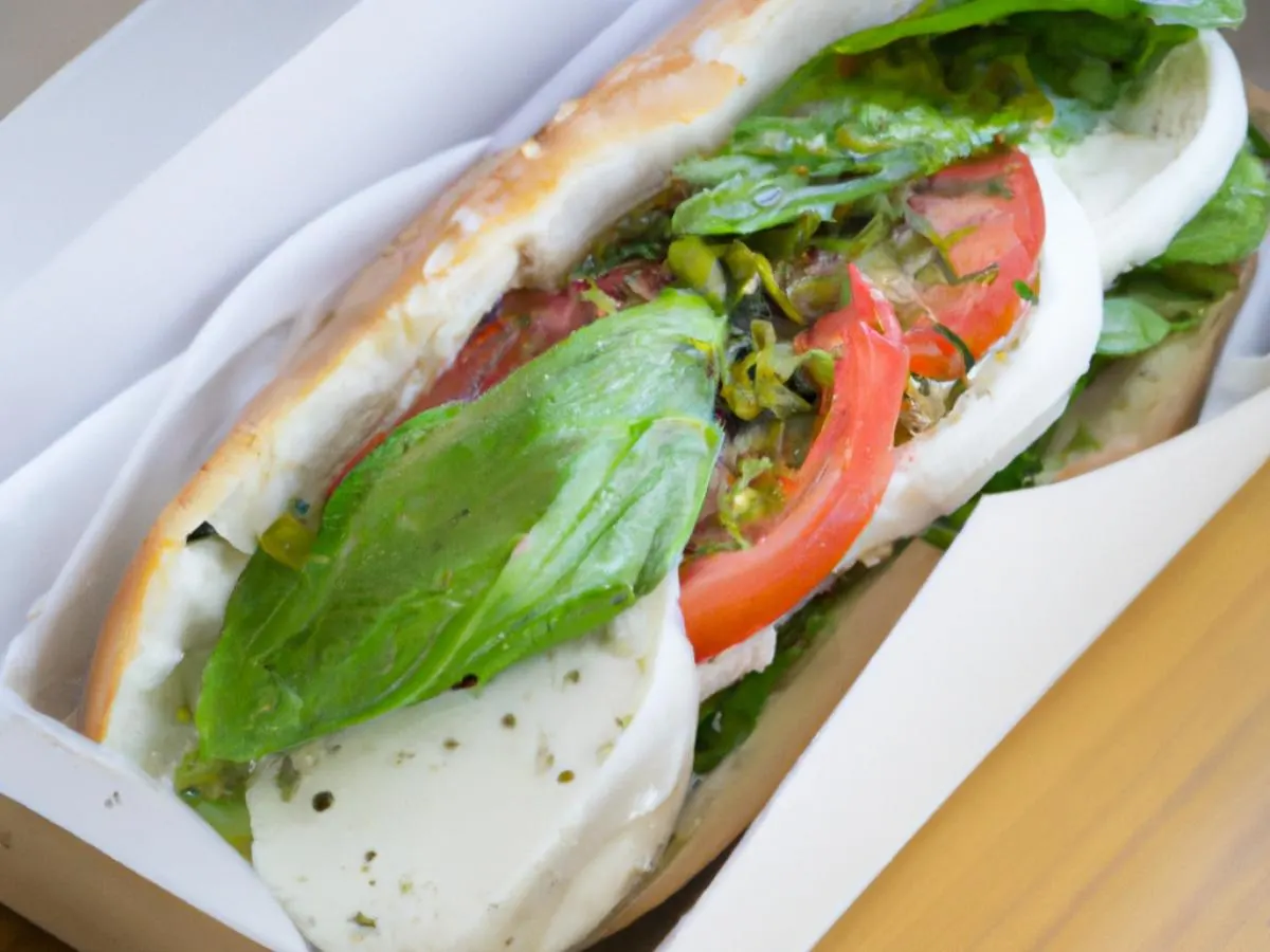 Caprese Sandwich Caprese Sandwich