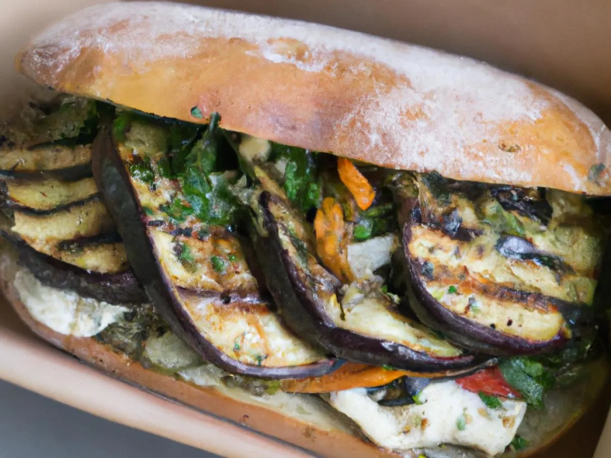 Gluten Free Grilled Veggie Sandwich Gluten Free Grilled Veggie Sandwich