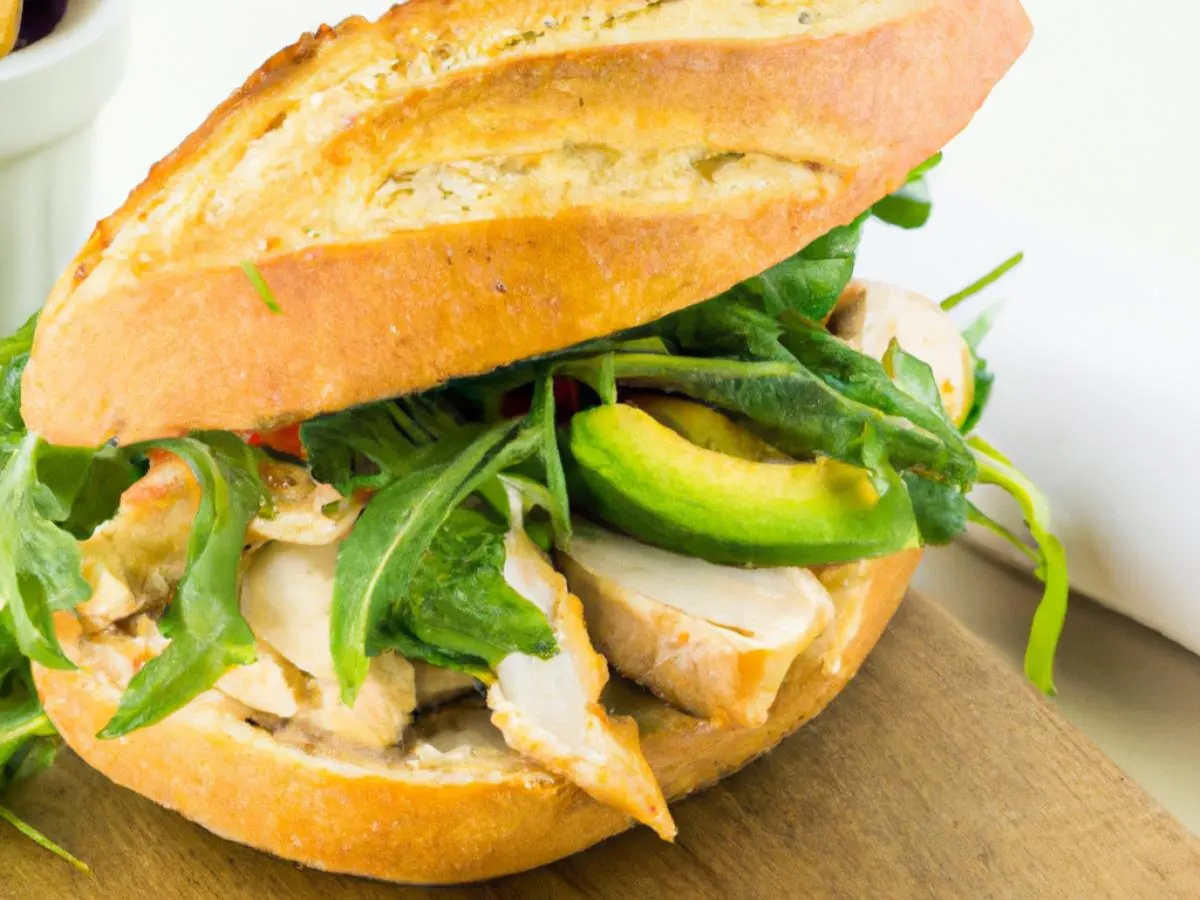 Gluten Free Rottiserie Club and Side Salad Gluten Free Rottiserie Club and Side Salad