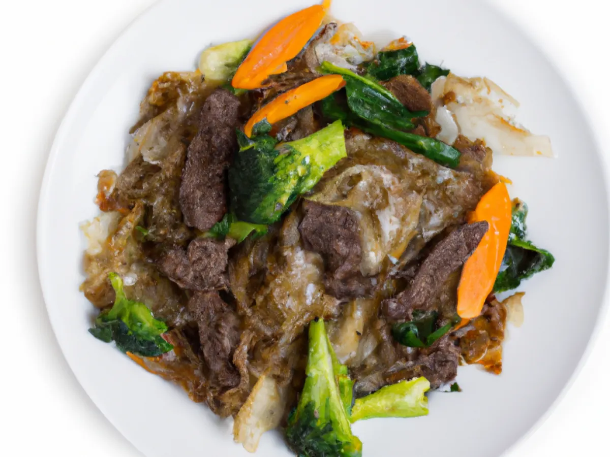 Half Beef Pad See Ew Half Beef Pad See Ew