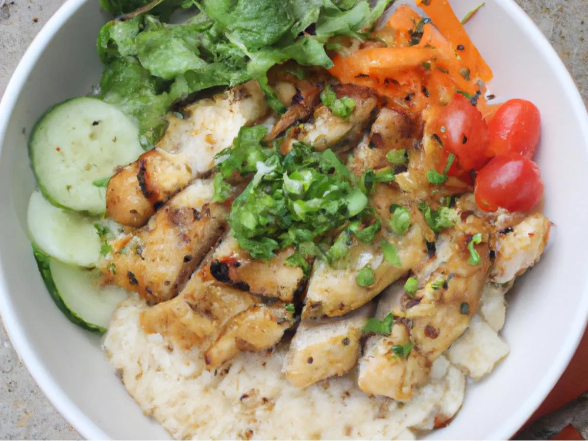 Grilled Chicken Rice Bowl [16 oz]