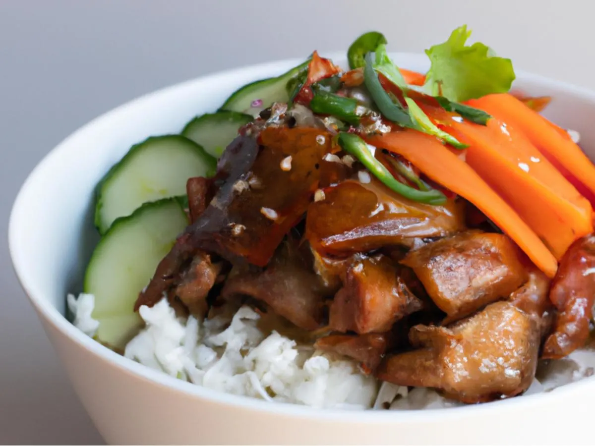 Pork Belly Rice Bowl [16 oz]