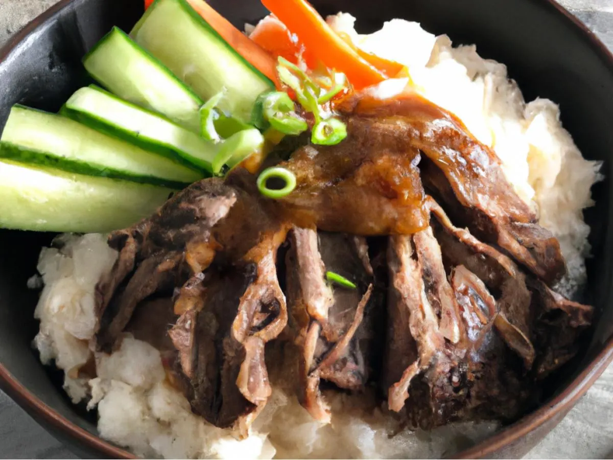 Grilled Beef with Gravy Rice Bowl AFB [21 oz]