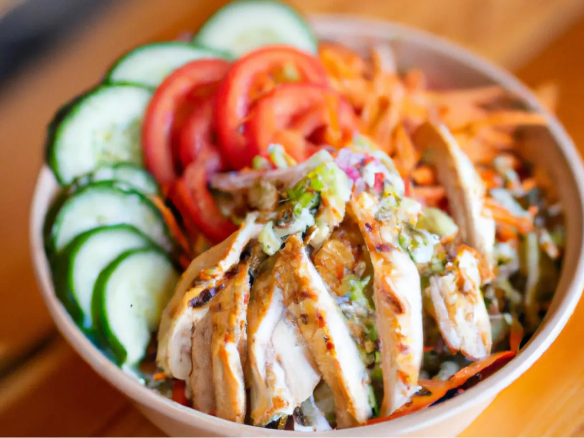 Grilled Chicken Salad Bowl [16 oz]