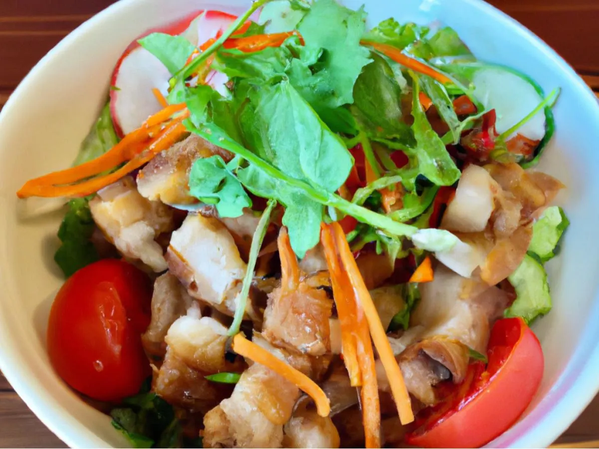 Pork Belly Salad Bowl [16 oz]
