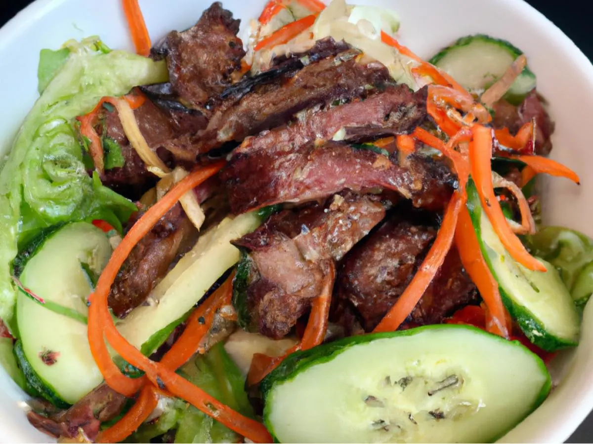 Grilled Beef Salad Bowl [16 oz]