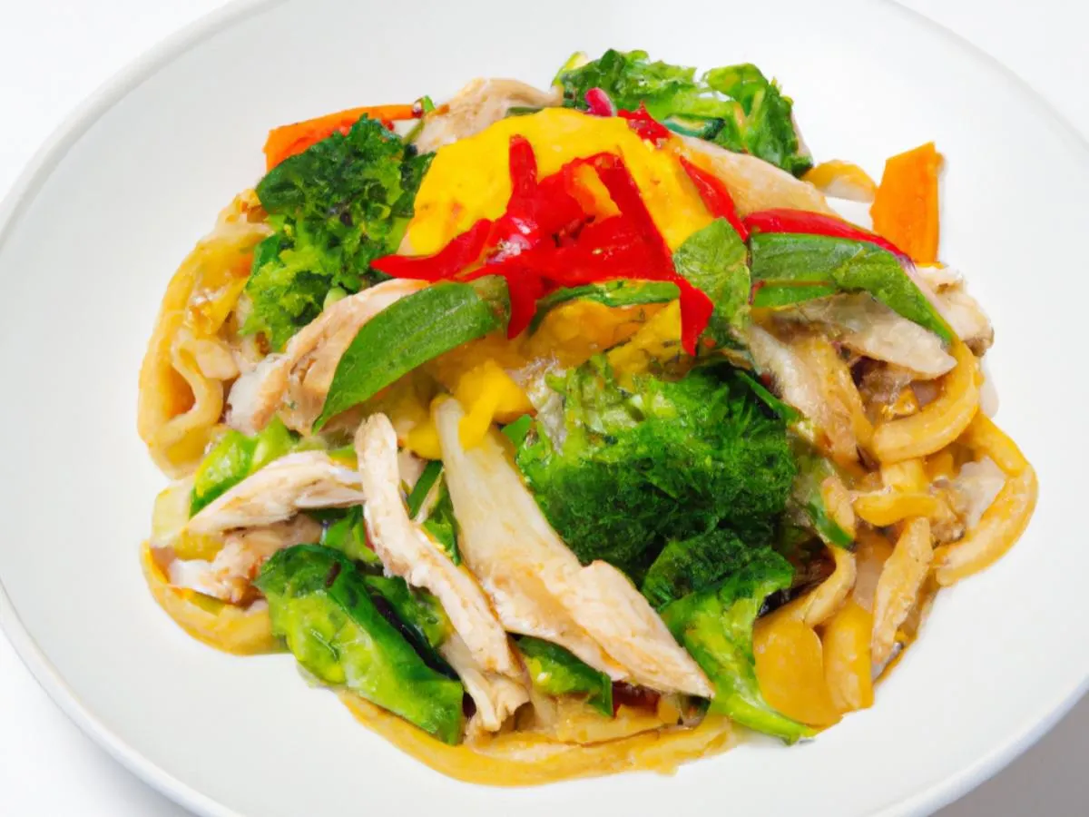 Drunken Udon | Chicken Drunken Udon | Chicken