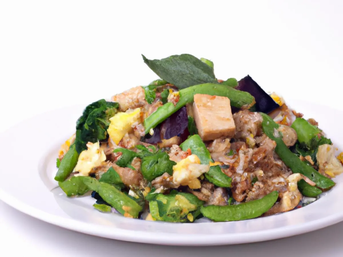 Basil Fried Rice | Tofu Basil Fried Rice | Tofu