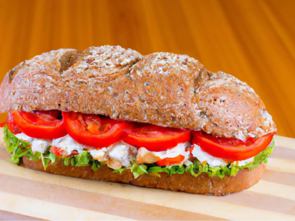 Rum Rum Sandwich with Whole Wheat Roll and Side Salad Combo Rum Rum Sandwich with Whole Wheat Roll and Side Salad Combo