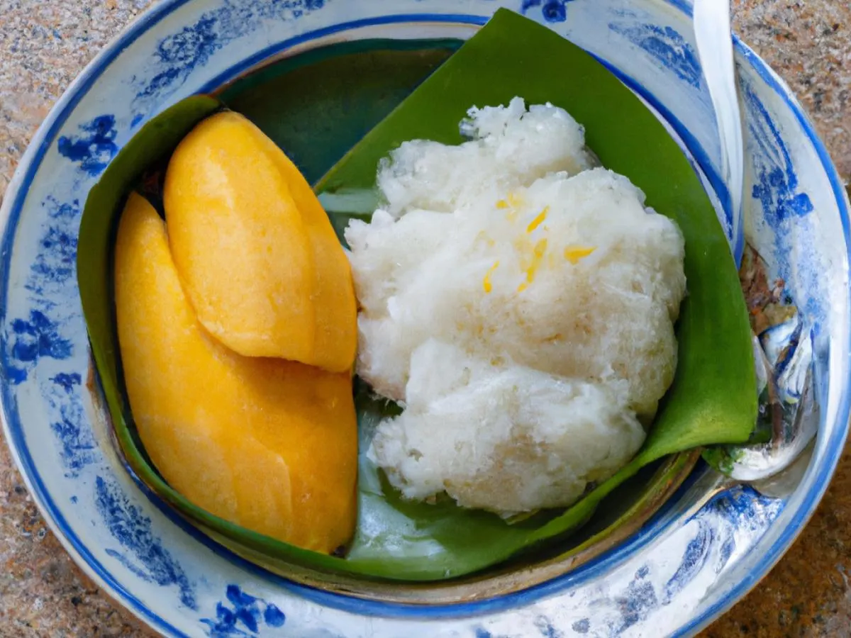 Mango & Sticky Rice Cup Mango & Sticky Rice Cup