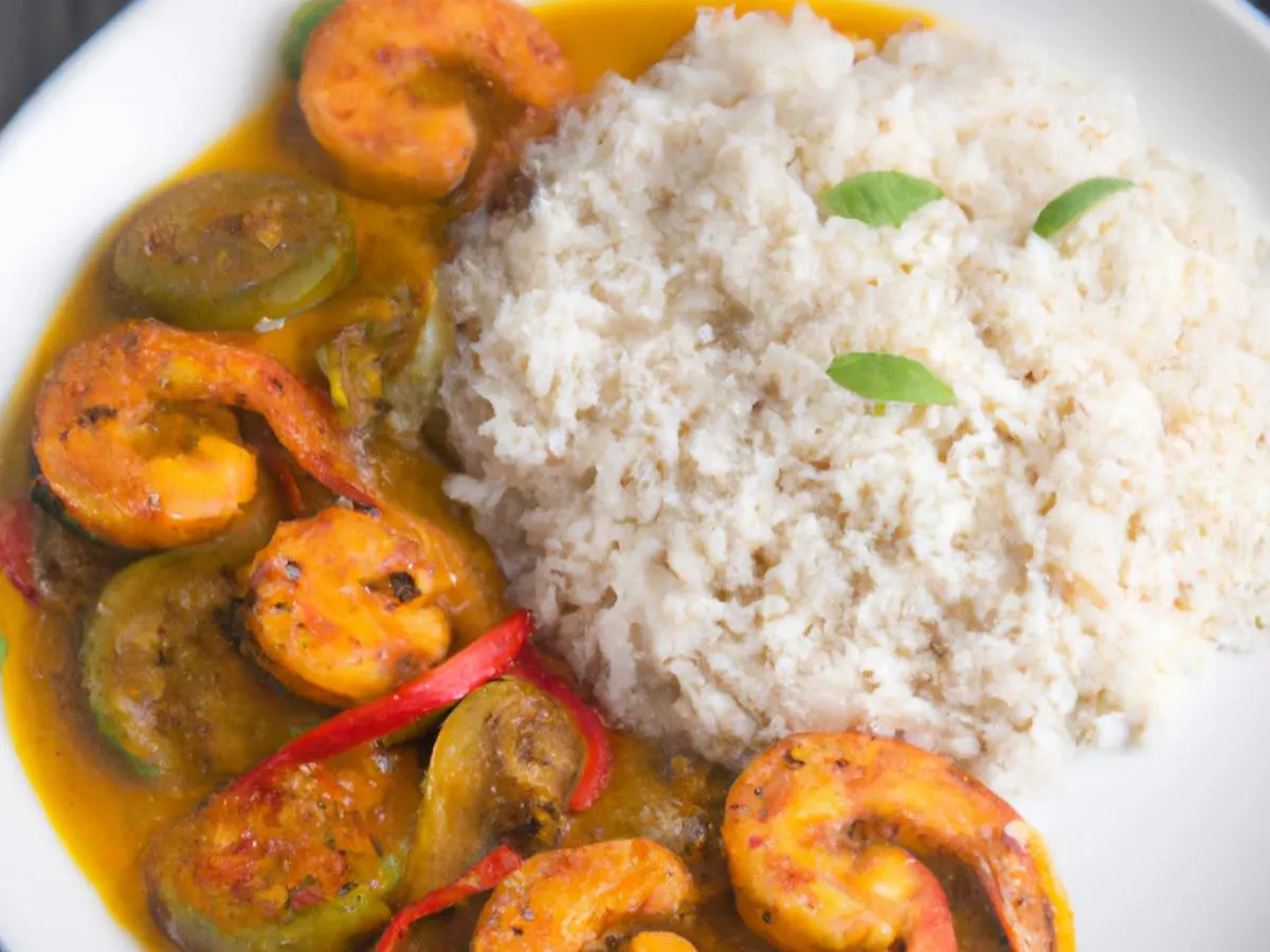 Plantain Curry | Shrimp Plantain Curry | Shrimp