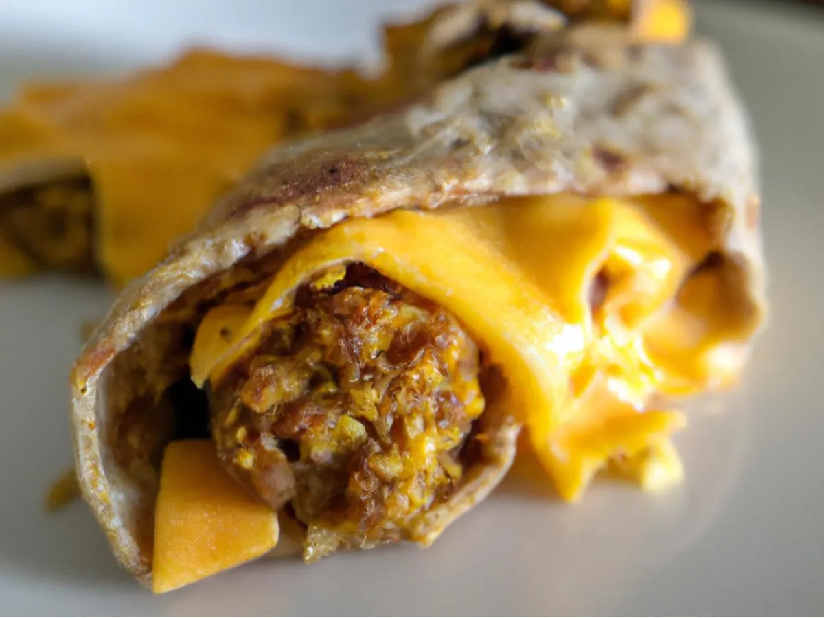 Vegan Life on whole wheat wrap Vegan Life on whole wheat wrap