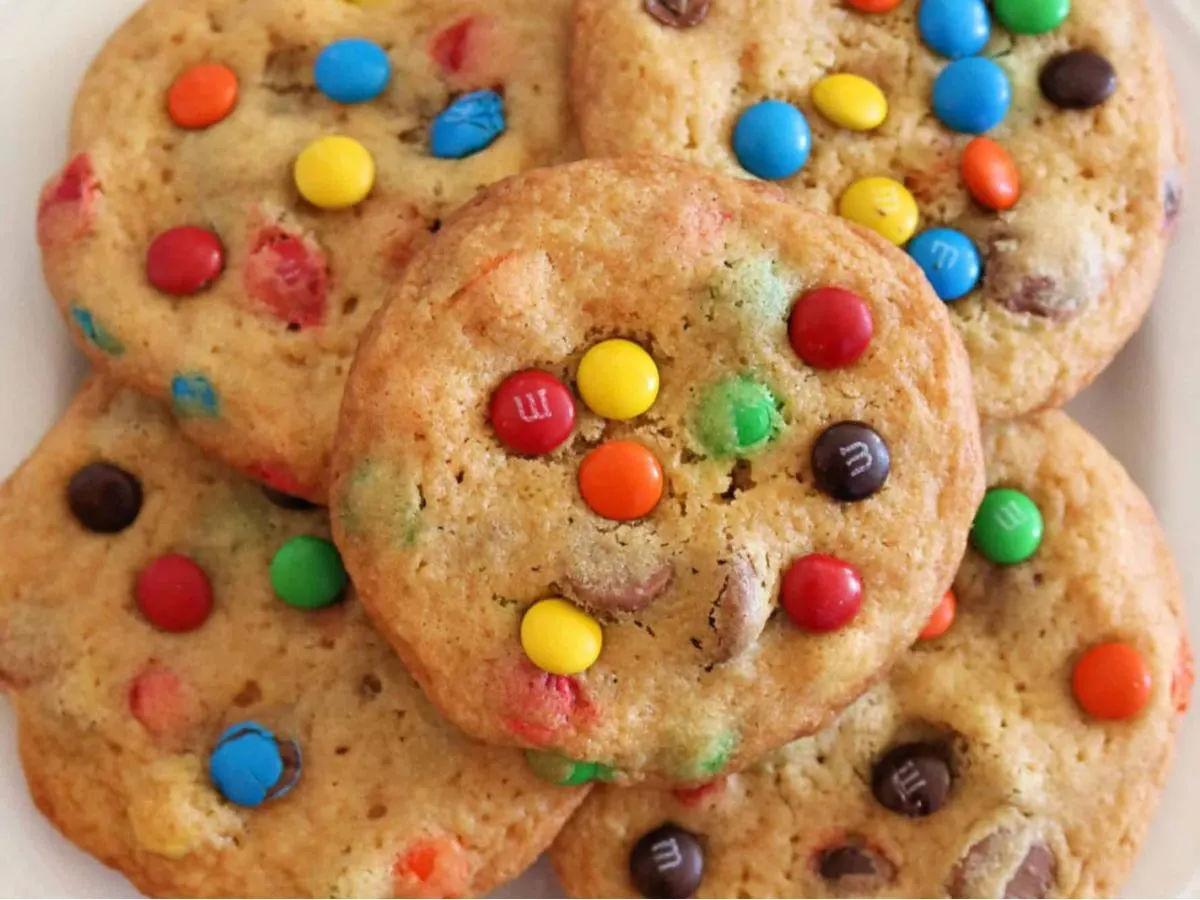 Individual Packaged: One Large M&M Cookie Individual Packaged: One Large M&M Cookie