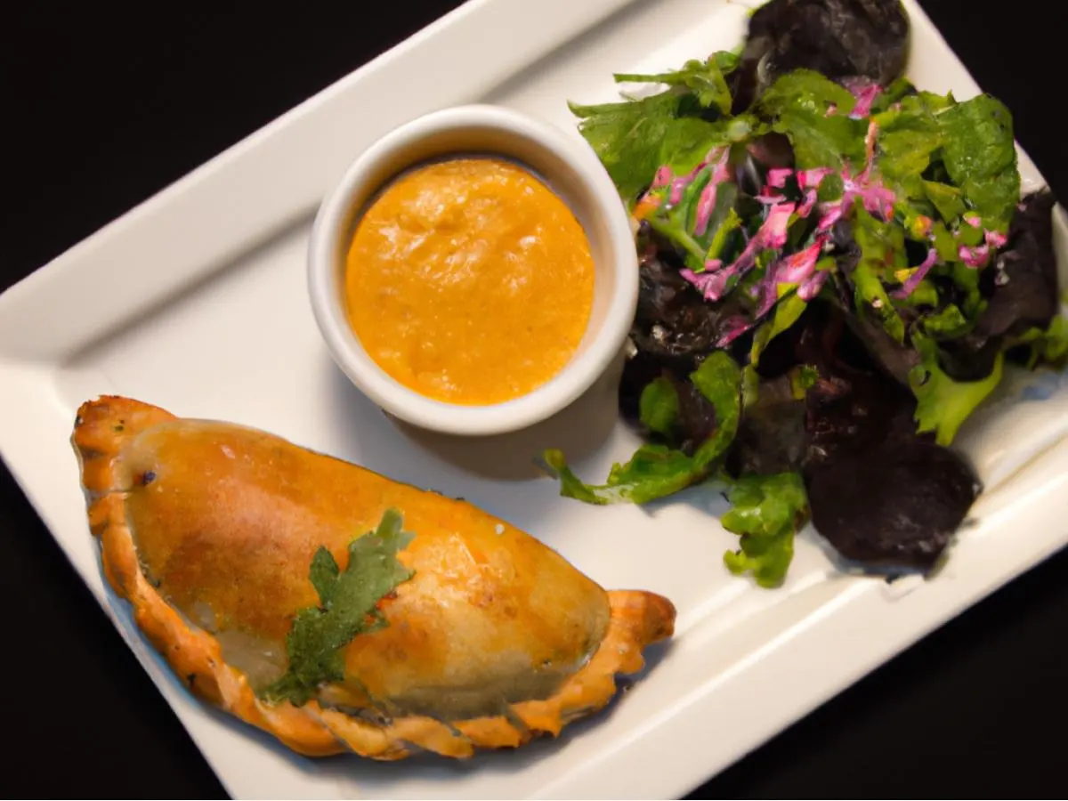 Conquistadora Empanada and Salad Boxed Meal