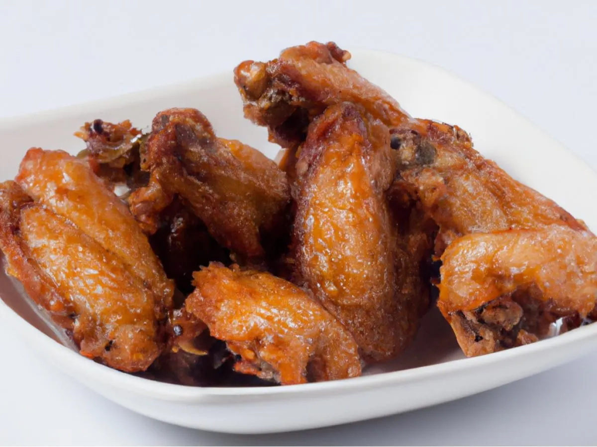 Garlic Fried Chicken Wings Garlic Fried Chicken Wings