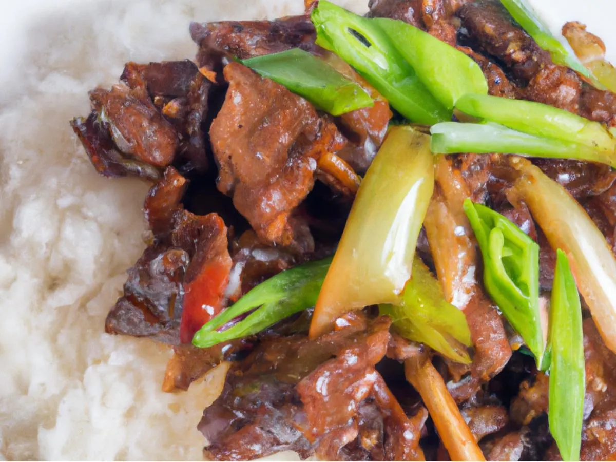 Mongolian Beef Mongolian Beef