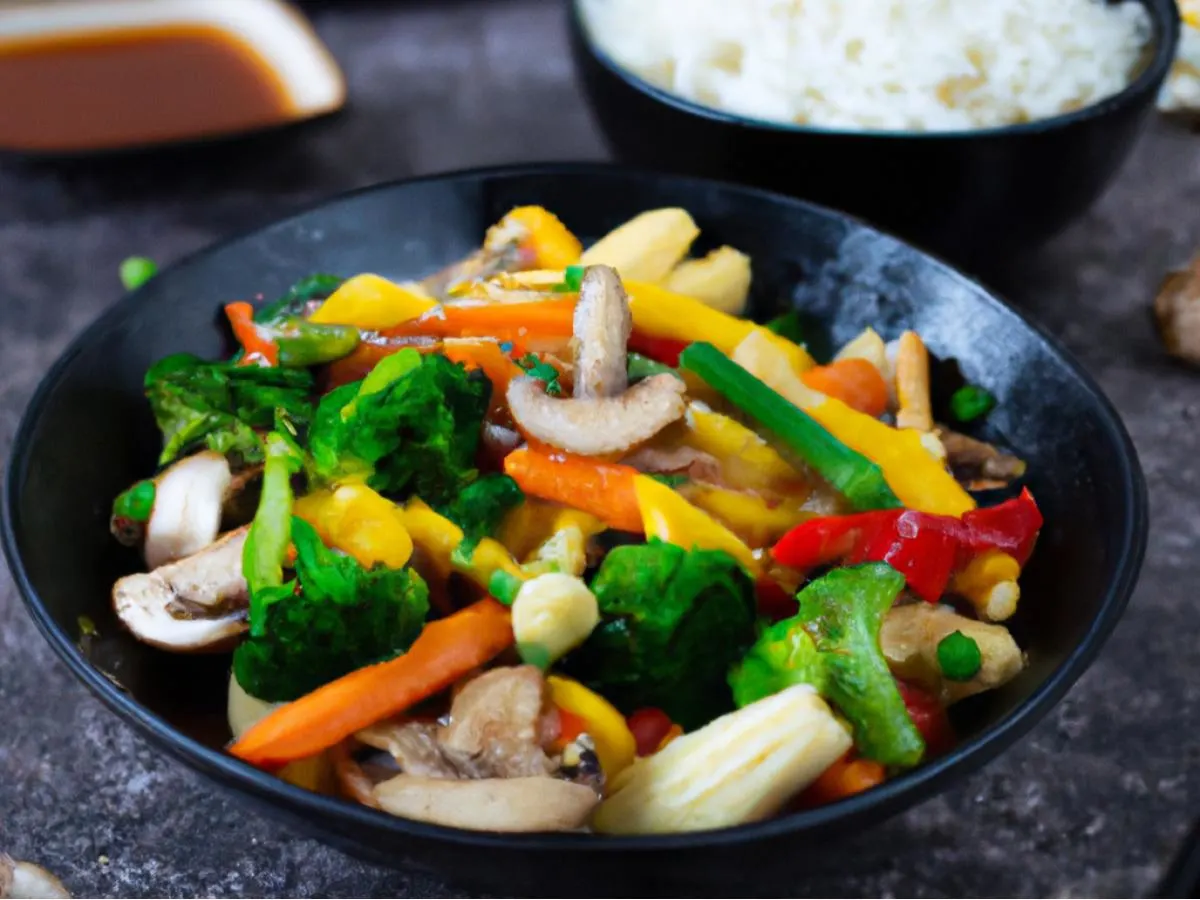 Stir Fried Seasonal Vegetables Stir Fried Seasonal Vegetables