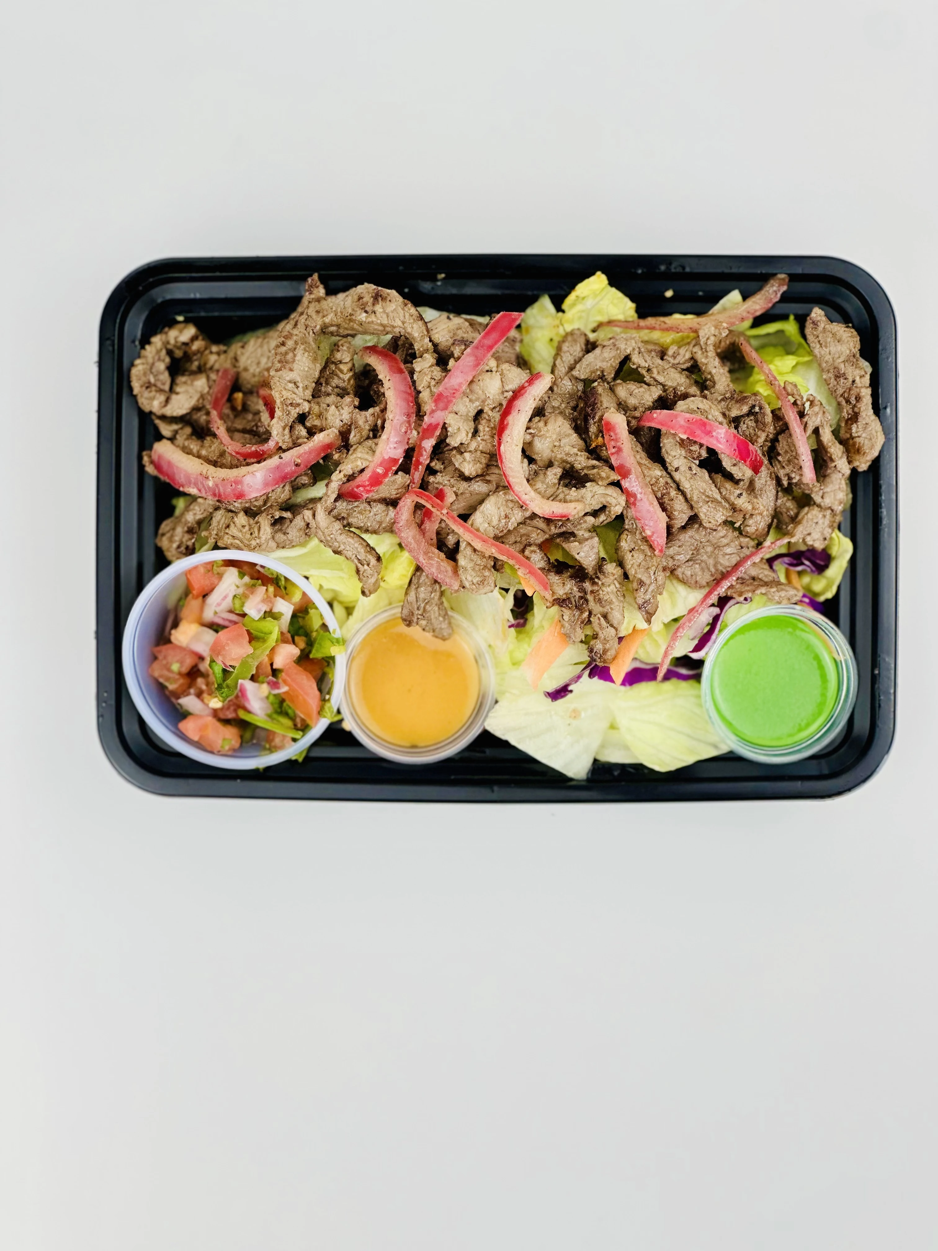 Bistec Entree Salad With Mint Mojito Bistec Entree Salad With Mint Mojito