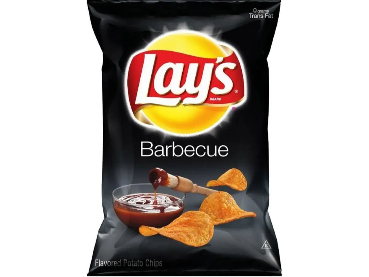 1 Bag of Lay's BBQ Potato Chips 1 Bag of Lay's BBQ Potato Chips