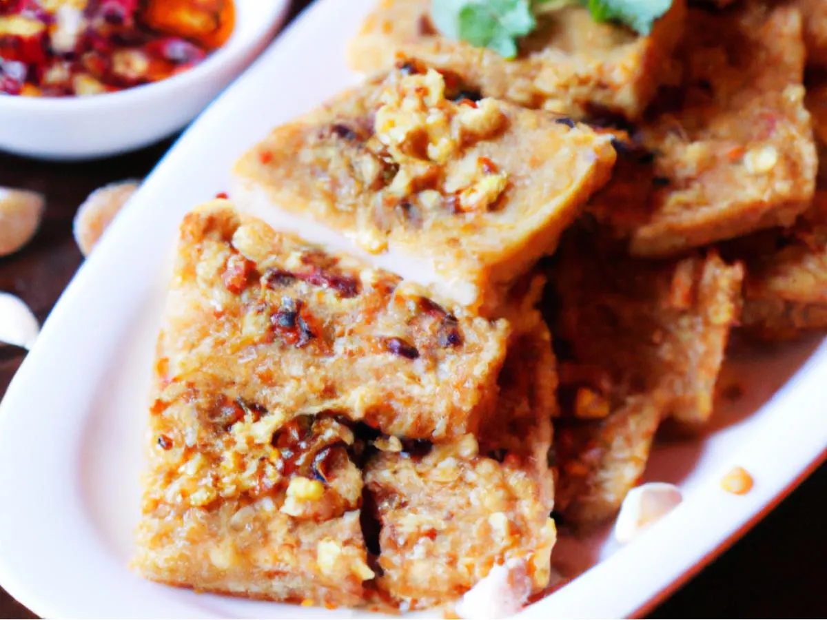 Crispy Radish Cake Crispy Radish Cake