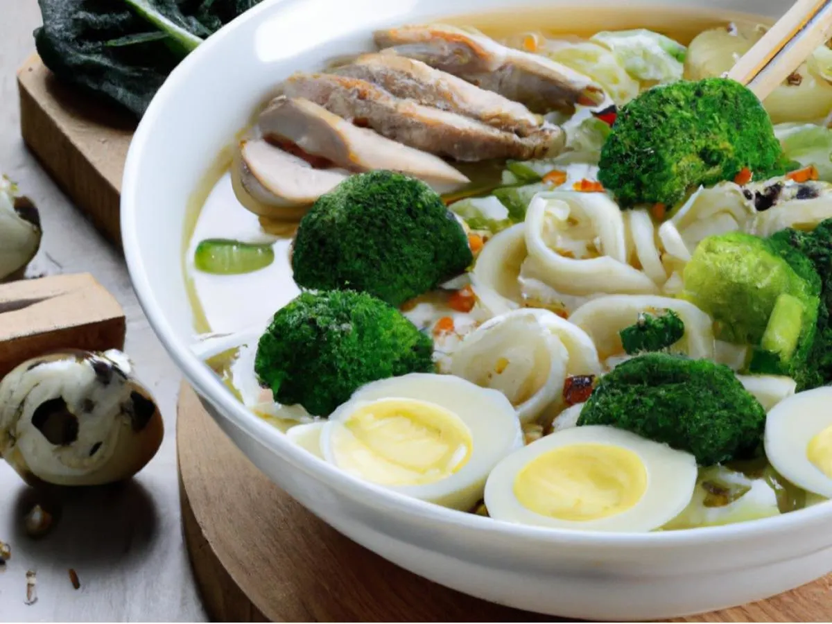 Mala Chicken Udon with Super Rich Broth Mala Chicken Udon with Super Rich Broth