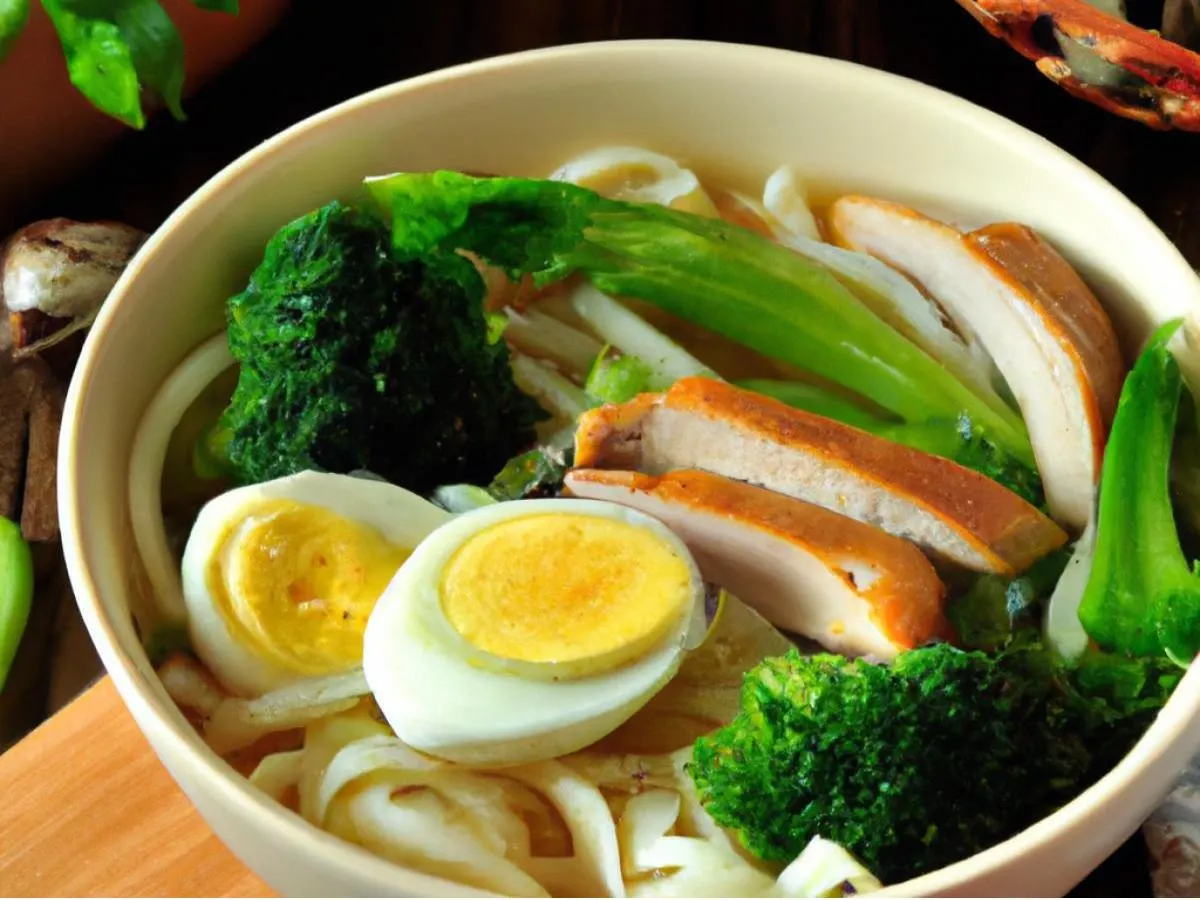 Mala Chicken Udon with Traditional Malatang Broth Mala Chicken Udon with Traditional Malatang Broth