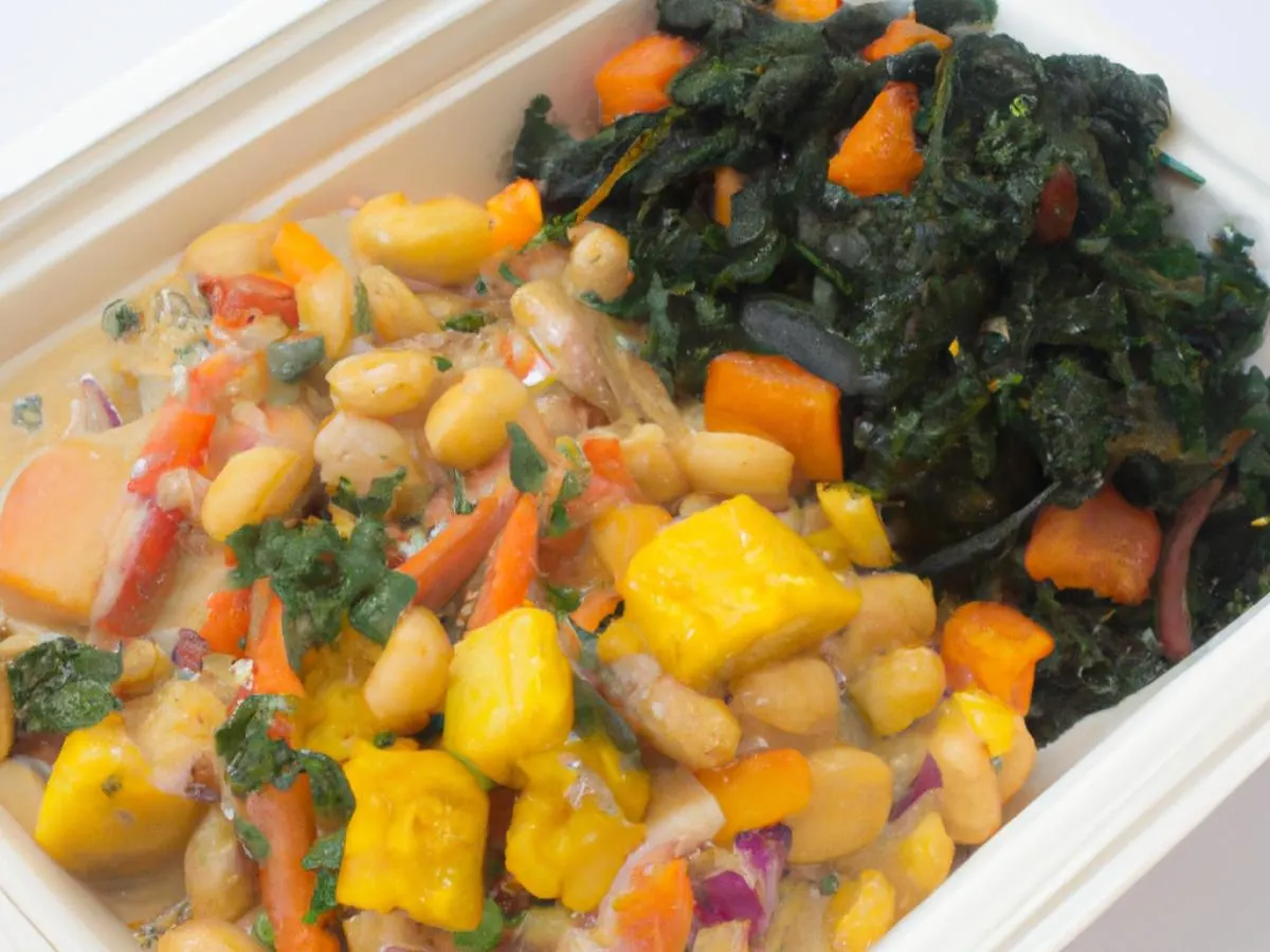 Makande Stew with Plantains and Sauteed Greens Makande Stew with Plantains and Sauteed Greens