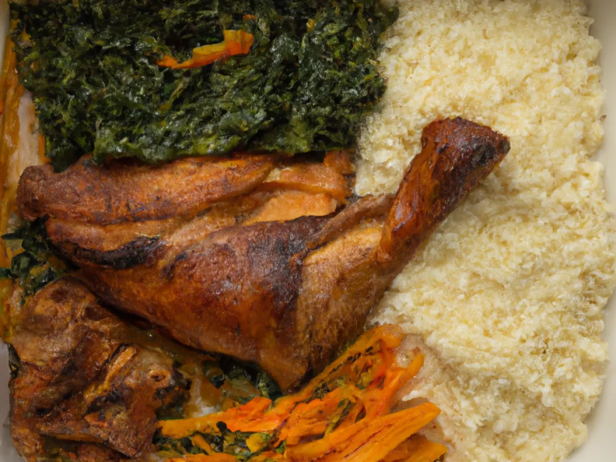 Zanzibar Chicken with Seasoned Rice and Mixed Coconut Veggies Zanzibar Chicken with Seasoned Rice and Mixed Coconut Veggies