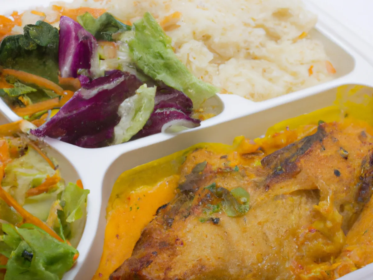 Coconut Fish with Seasoned Rice and Mixed Coconut Veggies Coconut Fish with Seasoned Rice and Mixed Coconut Veggies