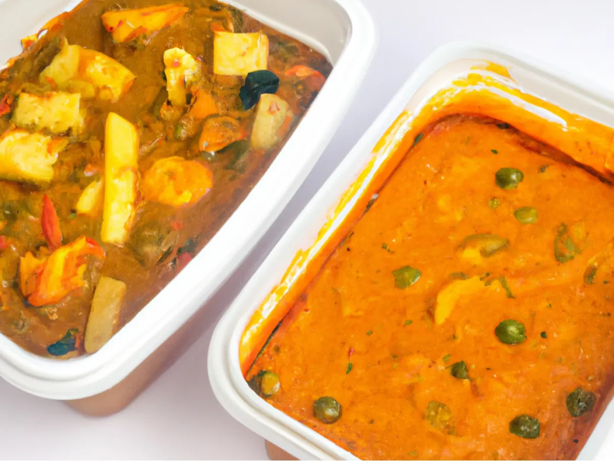 Light Carb Paneer Tikka Masala With Tawa Vegetables and Veggie Korma