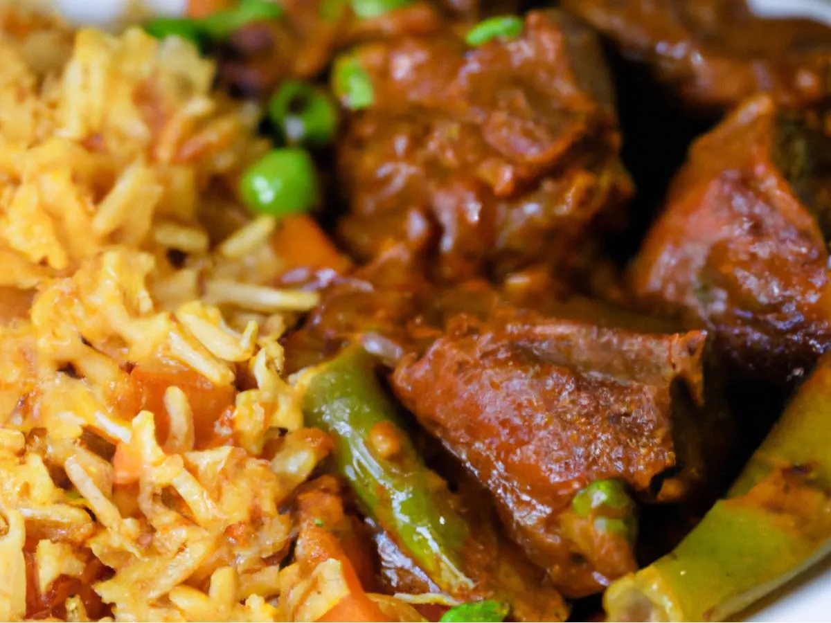 Lamb Vindaloo With Peas Paulo and Tawa Veggies (allergen Free)