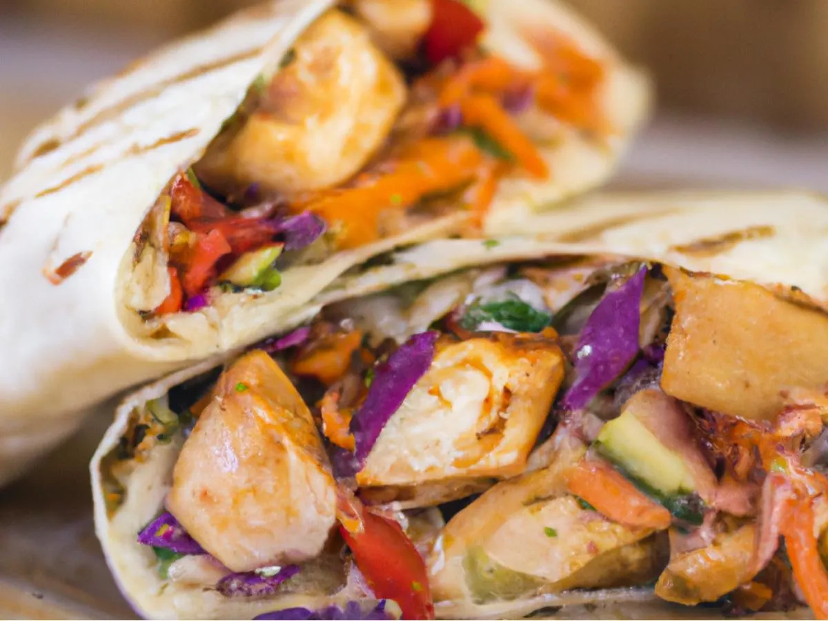 Boxed Chicken Wrap