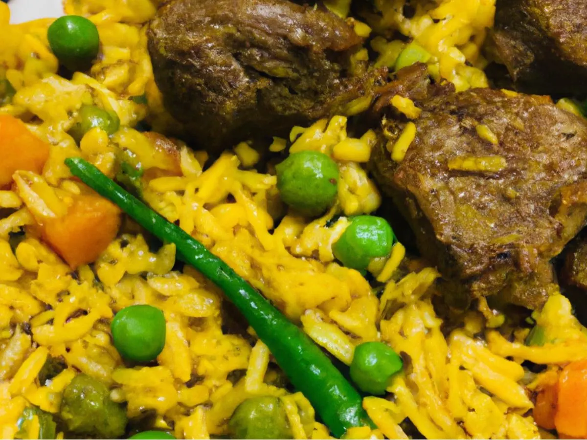 Lamb Curry With Peas Paulo and Tawa Veggies (allergen Free)