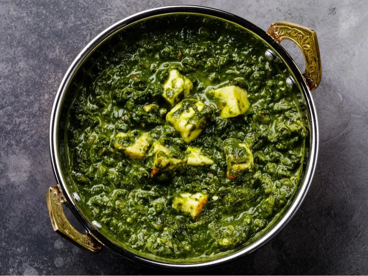 Saag/palak Paneer (Mild)