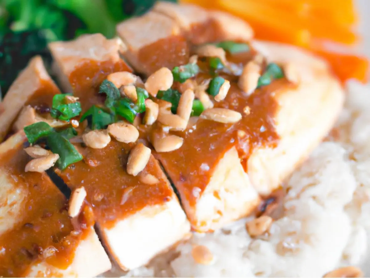 Grilled Peanut Chicken (Gluten Free) Grilled Peanut Chicken (Gluten Free)