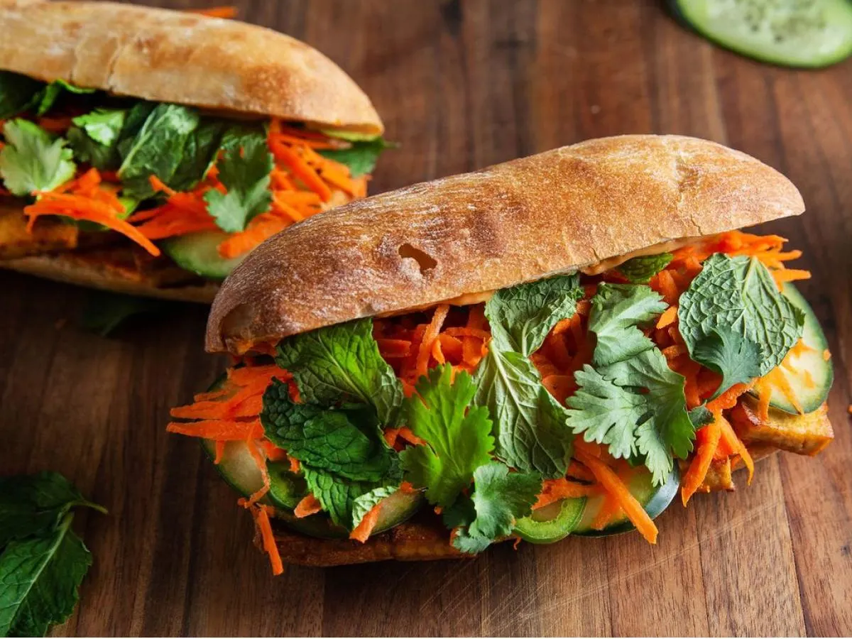 Teriyaki Tofu Banh Mi Teriyaki Tofu Banh Mi