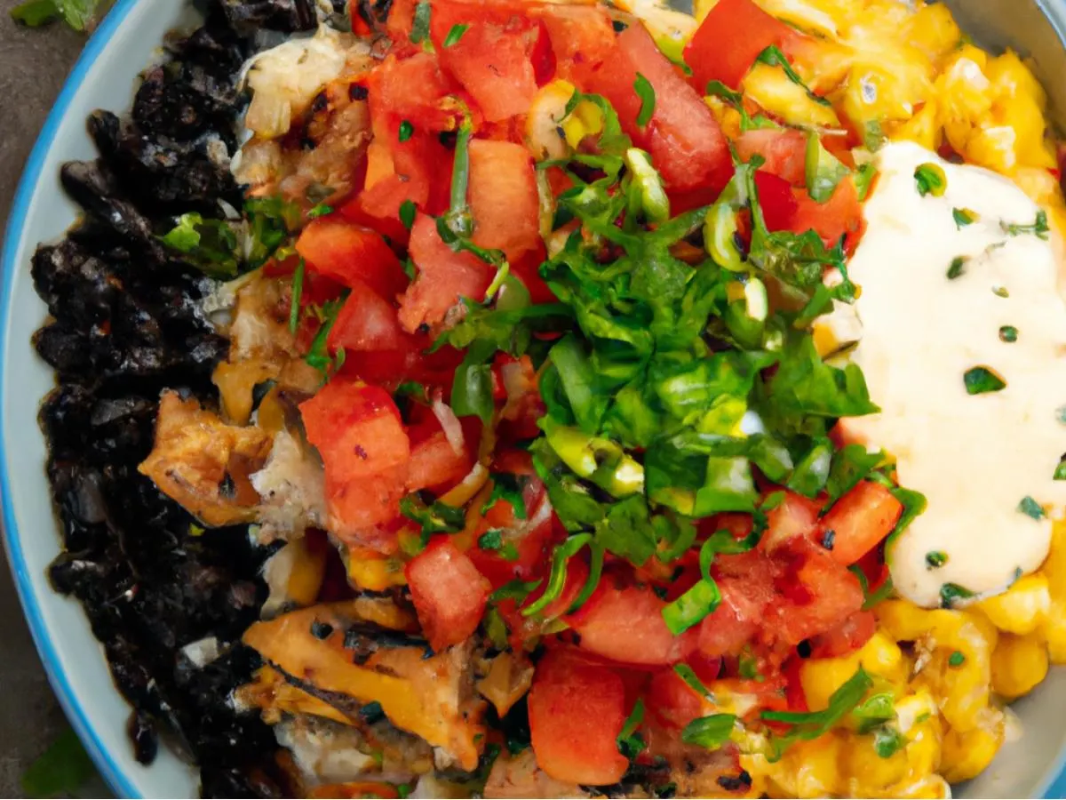 Grilled Chicken & Diablo Salsa Rice Bowl
