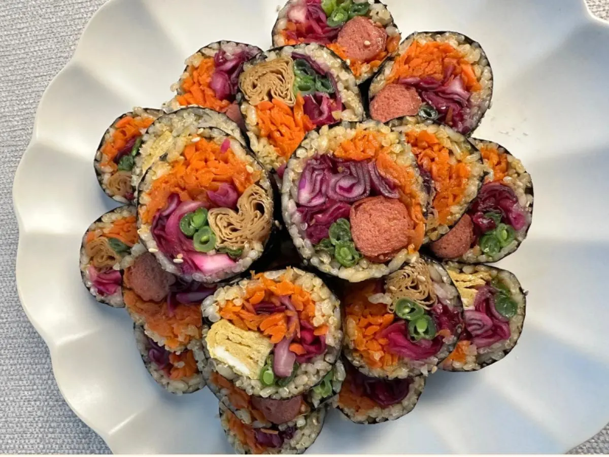 Mix Kimbap Platter Mix Kimbap Platter