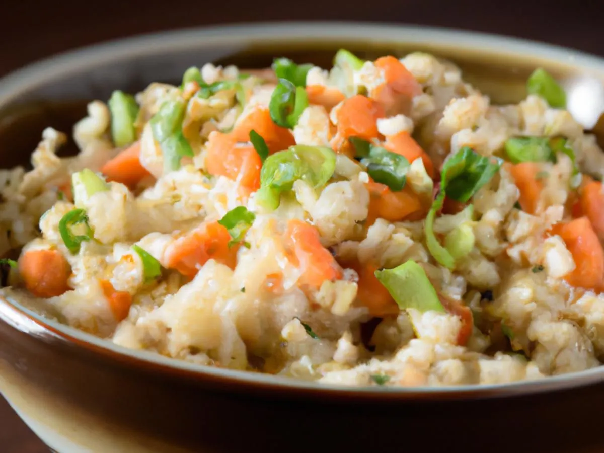 Asian Oatmeal Risotto with Mixed Veggies [16 oz]