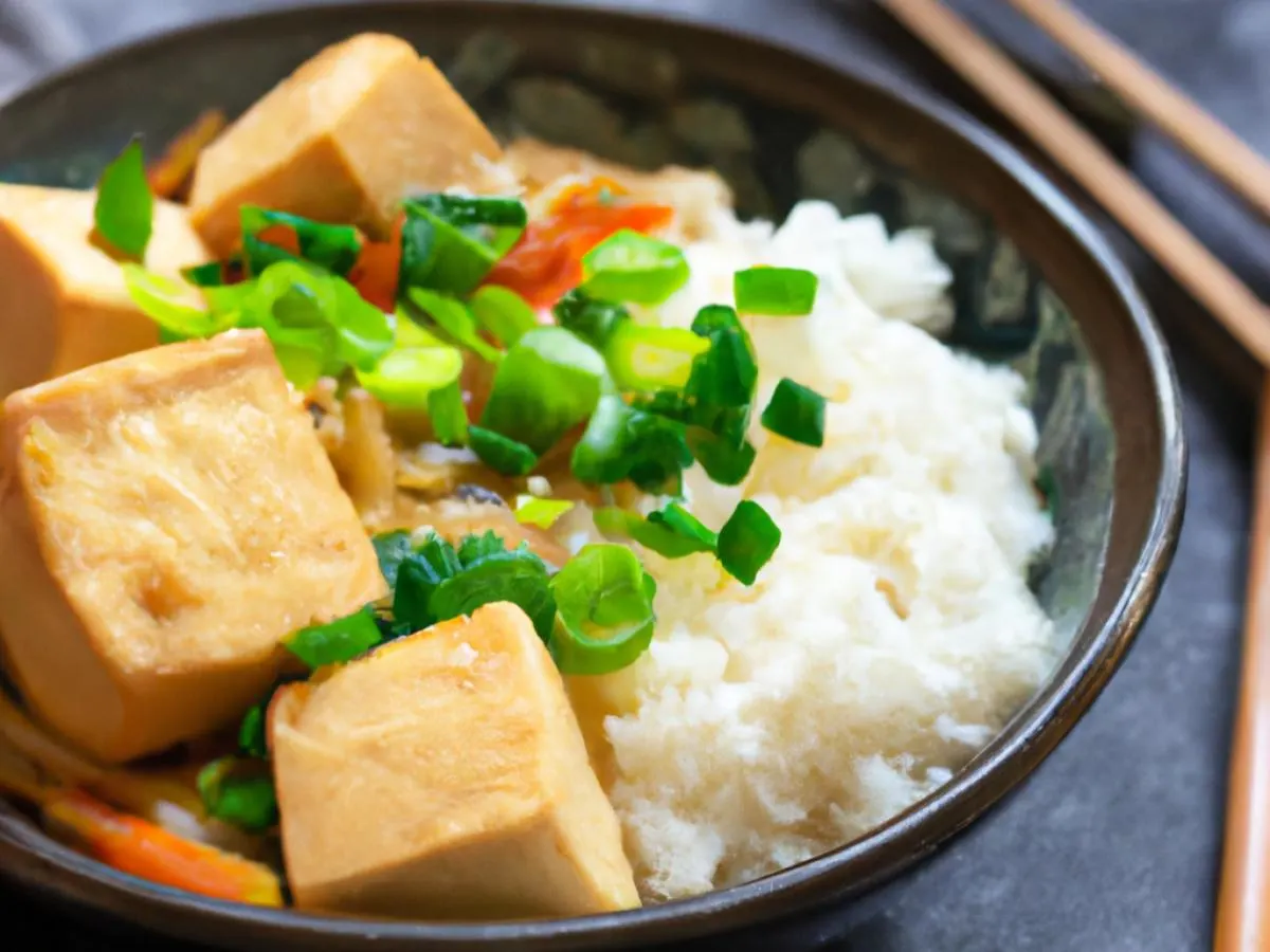 Fried Tofu with Mixed Vegetables [16 oz]