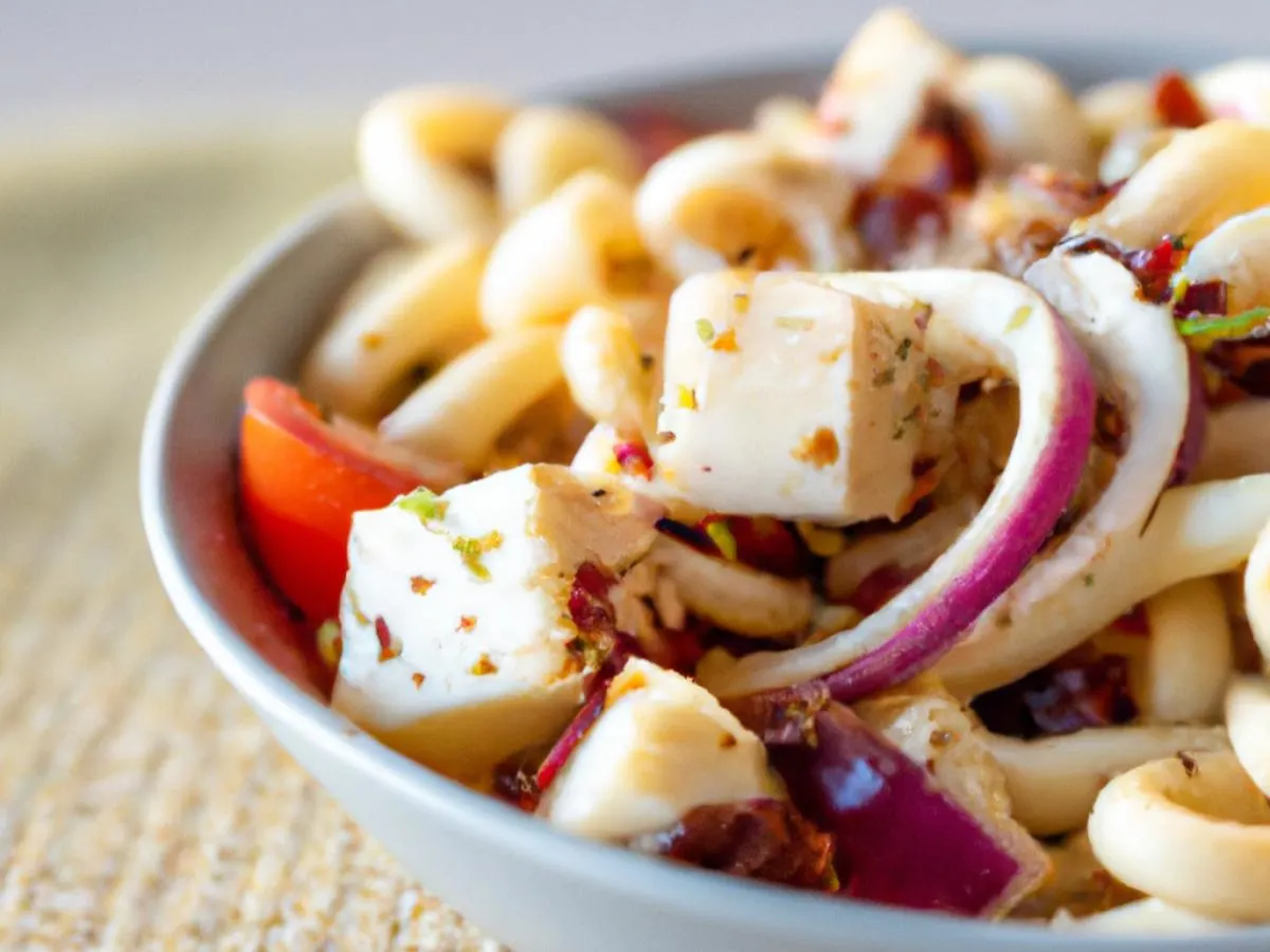 Dried Tofu Cold Pasta Salad [21 oz]