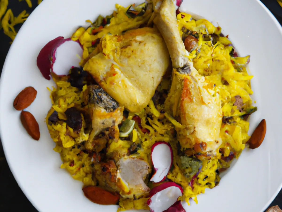 Zereshk Polo with Chicken Zereshk Polo with Chicken