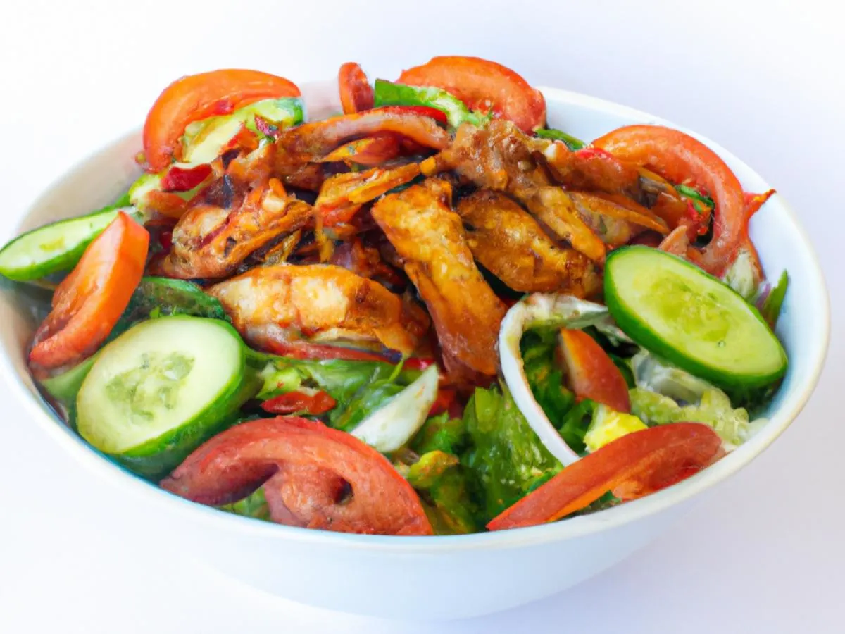 Tandoori Chicken Salad Bowl