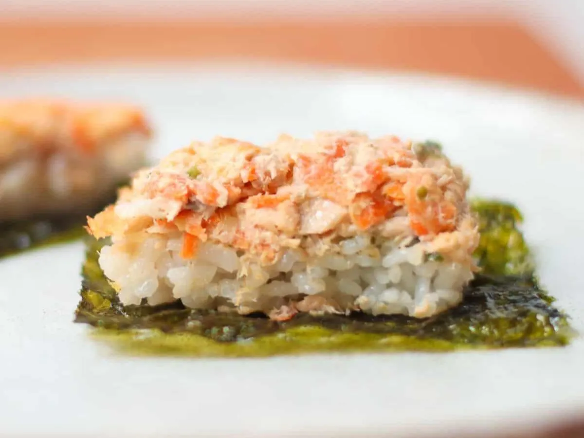 Crab Sushi Bake