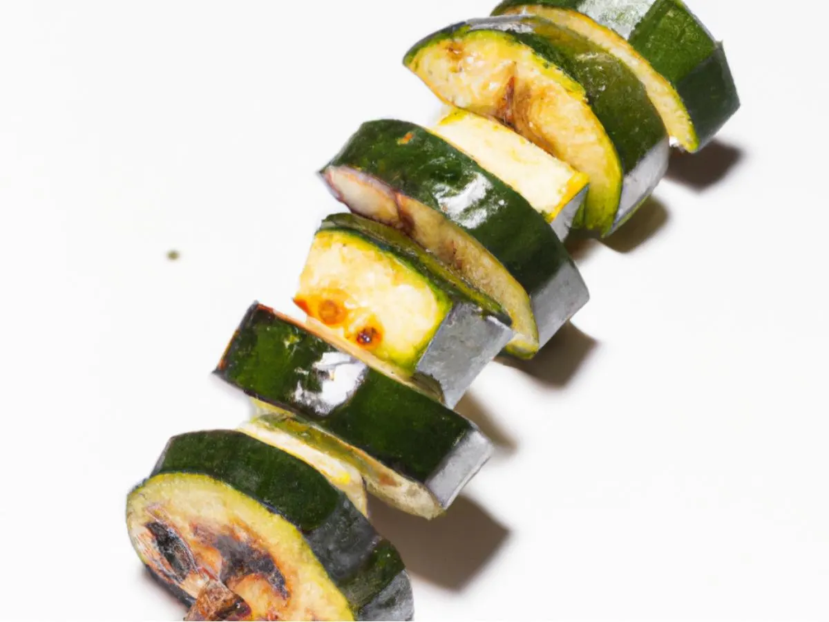 Zucchini Skewer Zucchini Skewer