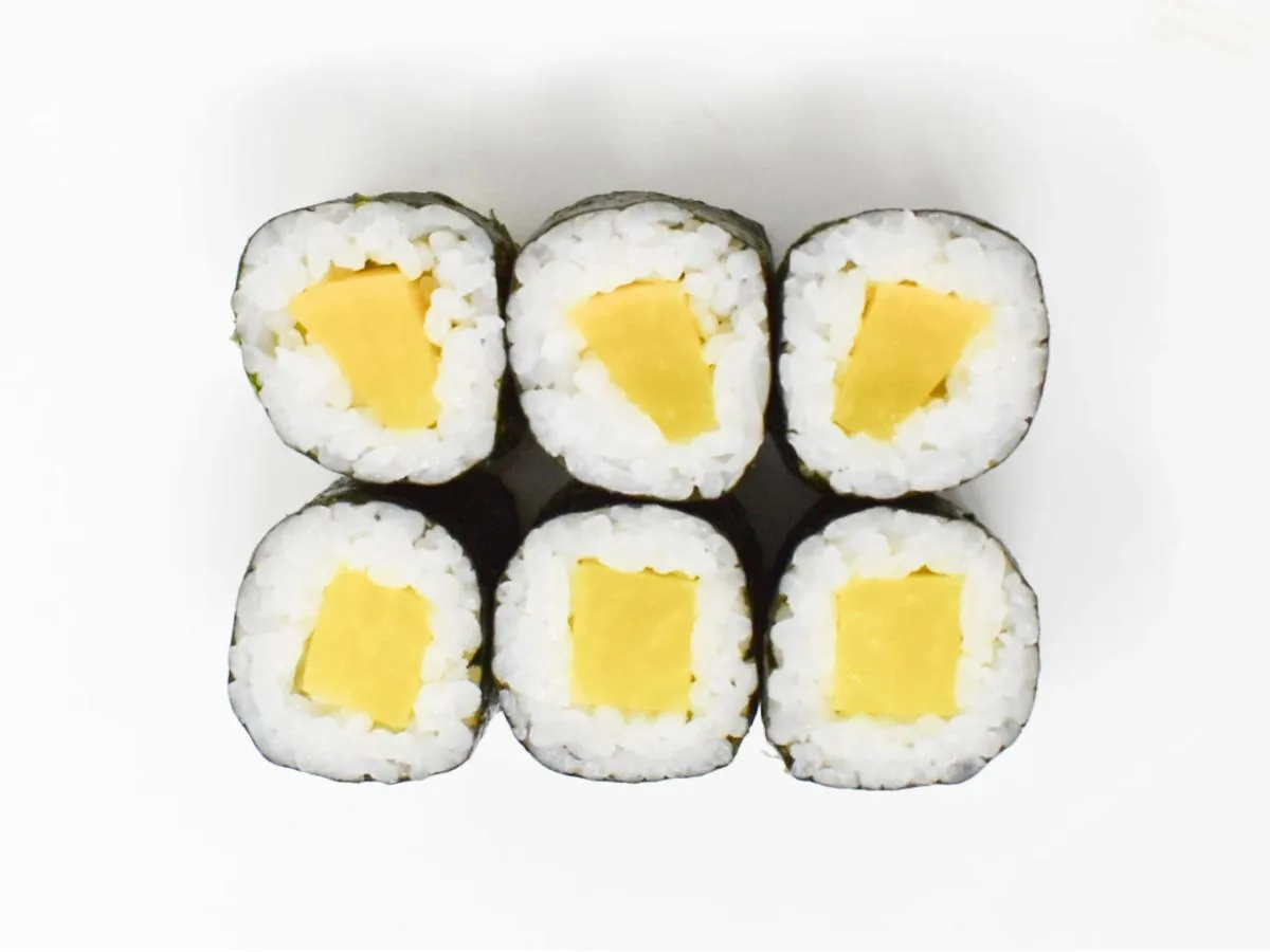 Pickled Daikon Radish Roll Pickled Daikon Radish Roll